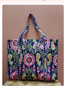 Bolso de mano de algodón con estampado Vintage personalizado para mujer, cremallera duradera multicolor, estilo de moda para viajes - Product Image 3