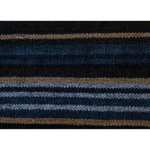 Alfombras de Lana Tejida Plana Azul Clásico Indusbar, Alfombra Rectangular con Rayas de Diamantes de Viscosa para el Hogar, para Adolescentes, Sala de Estar, Pasillo-ADWV-13038 - Product Image 3