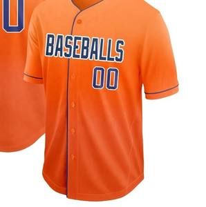 Camisetas de Béisbol Personalizadas con su Propio Diseño, Jersey de Béisbol de Cuello en V de Poliéster de Alta Calidad con Cierre de Botones - Product Image 3