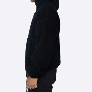 Designer <b>Men's</b> Ultra Soft Warm Winter <b>Sherpa</b> <b>Hoodie</b> New Fashion Style Custom Ninja Cotton Fleece Embroidered 6XL Anti Shrink ODM - Product Image 4