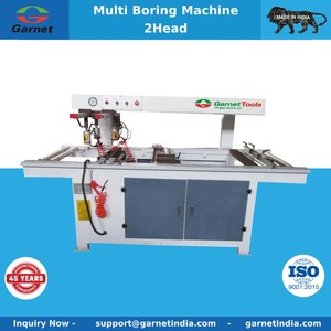 Garnet Tools Twin 2Head Automatic Multi-Boring Machine CNC Horizontal/Vertical 30mm Max Drilling Diameter 2900 RPM New Condition - Product Image 2