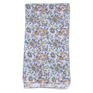 Tela estampada de bloque de mano indio 100% algodón Natural teñido a mano BLOQUE ECOLÓGICO tela de algodón estampada bloque de madera estampado - Product Image 1