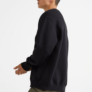 สเวตเชิ้ตคอกลมสีฟ้าสำหรับผู้ชายทำจากผ้าฝ้าย100% สูงออกแบบได้ตามที่ต้องการ - Product Image 5