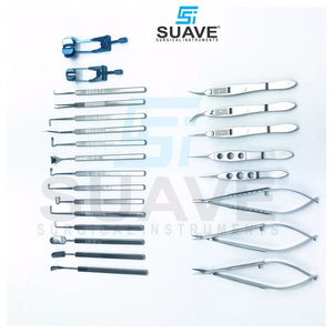 ชุดเครื่องมือผ่าตัดตาแบบไมโครอุปกรณ์ผ่าตัดตาแบบสแตนเลส - Product Image 6