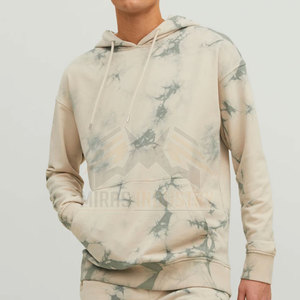 Sudadera con capucha de invierno con logotipo personalizado para hombre, sudadera deportiva teñida lisa con tinte de corbata, el mejor diseño de sublimación de bolsillo con capucha - Product Image 2