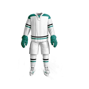 Conjuntos de uniformes de hockey sobre hielo personalizables más vendidos Diseño personalizado hecho en fábrica Servicio OEM - Product Image 2