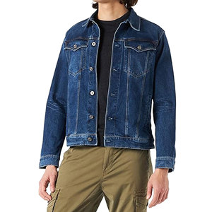 Nouvelle arrivée Veste en jean bleu classique pour homme Mélange de coton de haute qualité Veste en jean pour homme Parfaite pour les tenues décontractées - Product Image 2