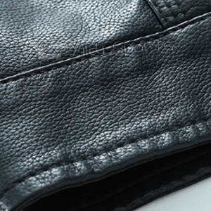 Chaqueta de cuero para hombre al mejor precio, chaqueta de cuero teñida Lisa para hombre, chaqueta de cuero cómoda a la venta - Product Image 6