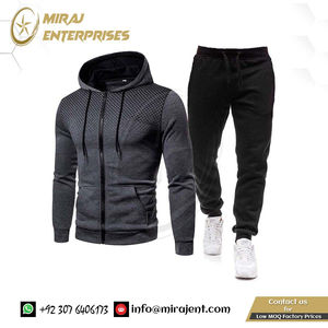 Men's Hot-Style <b>Zip</b>-<b>Up</b> <b>Hoodie</b> and Sweatpants Spring Winter Training Logo Pullovers New Collection Jogging Tracksuit Sets - Product Image 5