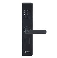 Cerradura de Seguridad Inteligente para el Hogar Orbita con Entrada sin Llave, WiFi, Huella Dactilar, Teclado, Código PIN Táctil y Cerrojo Electrónico