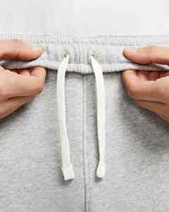 Pantalones de chándal de poliéster/algodón para hombre de pierna ancha de forro polar transpirable con estampado personalizado de los últimos fabricantes, ropa de calle con bolsillos con cordón - Product Image 3