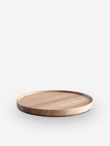 Top Selling Round Wood Plate for <b>Kitchen</b> & Tabletop Natural Wood Texture Round Shape Plate at Reasonable Price - Product Image 5