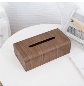 Couvercle de boîte à mouchoirs en bois personnalisé Boîte à mouchoirs de luxe créative avec couvercle Boîte à mouchoirs en bois pour le visage à bas prix - Product Image 5