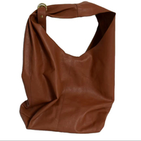 Sac fourre-tout vintage en cuir véritable Moroccan Soul pour toutes les saisons