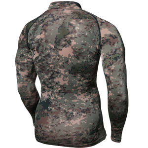 Chemise à manches longues Rash Guard pour hommes Protection UV Compression à séchage rapide pour Gym MMA et Fitness - Product Image 2