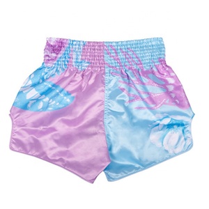 Comfort Fit Muay Thai Boxing Shorts Lightweight Training <b>Trunks</b> Breathable Kickboxing Shorts for <b>Men</b> Gym Sparring Use - Product Image 5