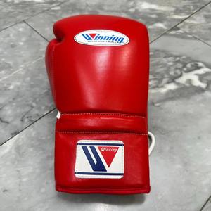 Gants de boxe professionnels personnalisés, nouveaux, de premier rang, gagnants, à lacets, pour la compétition et l'entraînement, en cuir véritable, légers - Product Image 6