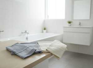 Wholesale MYT-EX 4-Piece Bamboo Cotton Hotel <b>Towel</b> Set 50x80 70x135cm 550 GSM Premium Absorbent Eco-Friendly Antibacterial - Product Image 5