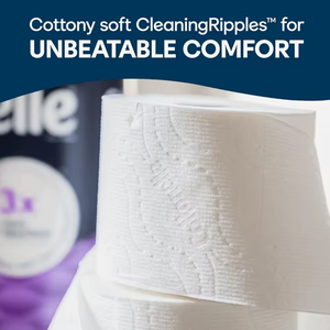 Paquete Original de 4 Rollos de Papel Higiénico Cottonelle Ultra Comfort Soft Eco-Friendly, Textura CleaningRipples, 24 Rollos Estándar Familiares | 108 - Product Image 5