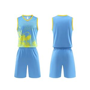 Uniformes de Baloncesto Ligeros con Impresión Personalizada, Conjuntos de Uniformes de Secado Rápido, Jersey Retro Profesional Transpirable - Product Image 3