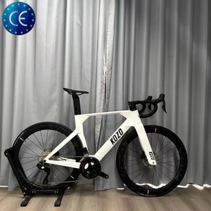 Wholesale 2 Factory 700C Full Carbon Fiber <b>Disc</b> WIRELESS ELEC Derailleur Carbon Road Bike 24S Bicycle with Carbon Fiber - Product Image 3