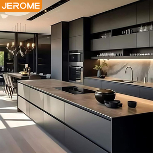Jerome Manufacturers : Ensembles complets de conteneurs de rangement intelligents, designs de luxe en marbre pour îlot, armoires de <span class=keywords><strong>cuisine</strong></span> modernes sur mesure - Product Image 1