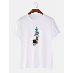 Camisetas de calidad de larga duración Camiseta de algodón con estampado personalizado de tendencia Camiseta personalizada de calidad duradera de media manga Tema unisex - Product Image 6