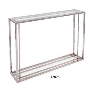 ไม้มะม่วงสีน้ำตาลและโต๊ะโลหะทรงกลมสำหรับบ้านและสำนักงาน - Product Image 4