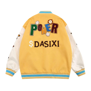 Chaquetas para Hombre, Chaqueta de Cuero Bomber de Edición Especial para Hombre, Cuello Alto, Piel de Vaca, Todas las Tallas Disponibles, Chaqueta para Hombre - Product Image 2