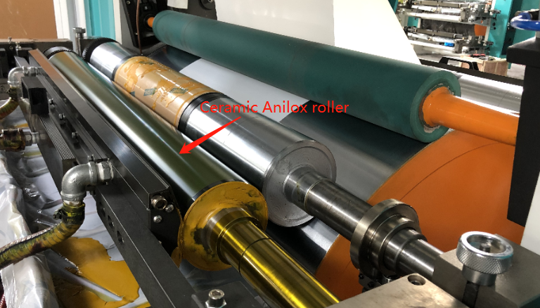 YTC-61200 CI Type Automatic Flexo Printing Machine Six Colors 180m/Min
