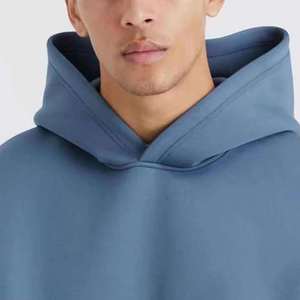 Nouvelle conception Survêtement de sport décontracté pour homme avec capuche à cordon, imprimé uni, pour l'hiver, jogging et fitness - Product Image 6