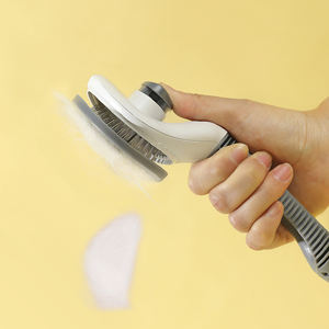 Usine En Gros Pliable En Plastique Chien Brosse À Cheveux Chat Peigne Pet Hair Remover Chaton Toilettage Outils Accessoires Pet Fournitures - Product Image 6