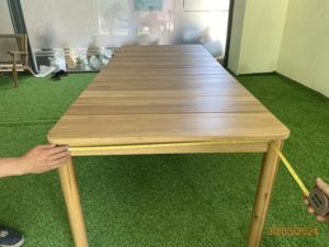 Professional Factory Best-selling Portable Outdoor <b>Wooden</b> <b>Table</b> and Chair Set <b>Garden</b> <b>Table</b> and Chair Set - Product Image 2