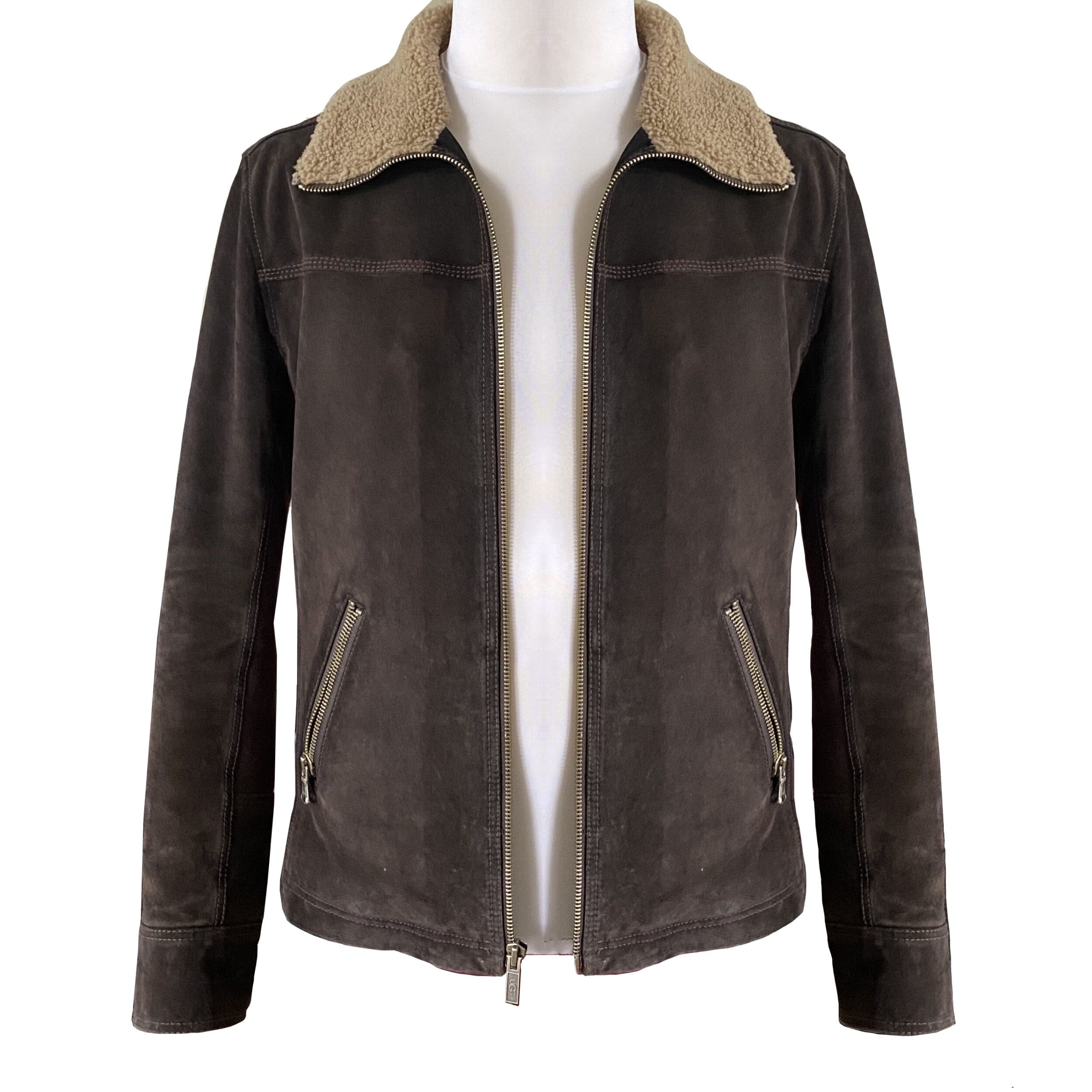 Walking Dead Rick Jacket Durable Suede Leather Cosplay
