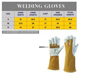 ถุงมือเชื่อมหนังแท้แบบสั่งทำได้สำหรับงานเชื่อม Tig/Mig ทนไฟ เหมาะสำหรับงานปิ้งย่าง กีฬา กิจกรรมกลางแจ้ง และการใช้งานในชีวิตประจำวัน - Product Image 5