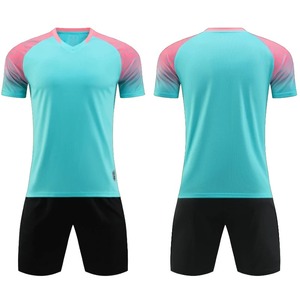 เสื้อเจอร์ซีย์ฟุตบอล2024ใหม่ชุดเสื้อวอร์มสำหรับเด็กชุดเสื้อฟุตบอลของเด็กผู้ชายชุดกีฬาแบบไม่มีลาย - Product Image 1