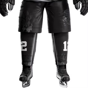 Precio al por mayor, uniforme de hockey sobre hielo de entrenamiento deportivo informal, logotipo personalizado, nombre del equipo, 100% poliéster, transpirable, de secado rápido, Pakistán - Product Image 6