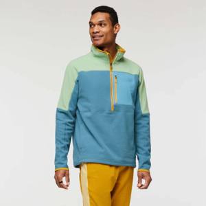 Pull à demi-fermeture éclair en polaire pour hommes, confortable et respirant, idéal pour les aventures décontractées et en plein air - Product Image 2