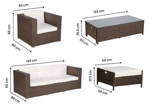 Giá Tốt Nhất Mùa Hè Ngoài Trời <span class=keywords><strong>Wicker</strong></span> Vườn <span class=keywords><strong>Sofa</strong></span> <span class=keywords><strong>Set</strong></span> Cho Patio Sân Phòng Khách Sân Công Viên Trang Trại-Trực Tiếp Việt Nam Nhà Sản Xuất - Product Image 4