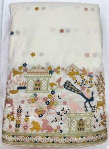 ชุดเดรสผ้าฝ้ายแท้พิมพ์ลายดิจิทัลทำจากผ้าเนื้อแฟนซี - Product Image 4