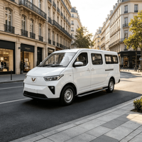 Fourgonnette Commerciale Électrique Wuling Yangguang Personnalisable RHD, 14 Places, Recharge Rapide, Véhicule de Transport de Passagers