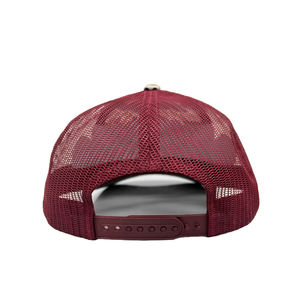 Chapeaux de camionneur Camo personnalisés de haute qualité avec logo tissé Patch brodé Logo 3D Casquettes de camionneur quantité minimale de commande bas Casquette de sport pour une utilisation en extérieur - Product Image 3