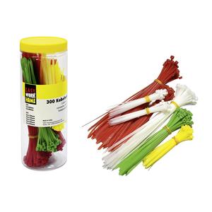Kit de 300 connecteurs de câbles Easy Work, lot de 6, attaches de câbles essentielles pour une utilisation pratique - Product Image 1