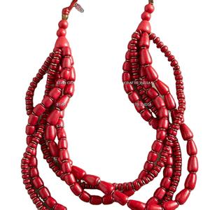 New Arrival STAR CRAFTS INDIA Present <b>Necklace</b> <b>Costume</b> Fashion Artificial Jewelry Fashion Indian Handmade Handicraft Jewelry - Product Image 1