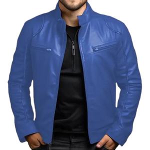 Chaqueta de piel auténtica de alta calidad unisex personalizada al por mayor con características transpirables y ligeras para hombre temporada de invierno - Product Image 1