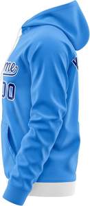 Sudadera con capucha personalizada para jóvenes, nombre y número del equipo cosido, forro polar de algodón, ropa deportiva premium y fabricante de atuendos informales - Product Image 2