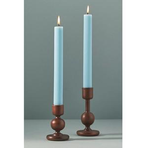 Portavelas de madera, soporte de madera simple para velas, diseñado para uso diario y elegancia decorativa. - Product Image 1