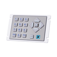 Teclado de Navegación por Audio AKB20 ADA DDA, Teclado Braille USB para Terminales de Autoservicio Accesibles