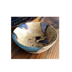 Bol de service en bois et résine pour la cuisine, fabriqué à la main, nouveau design, bol à salade en bois, meilleur emballage - Product Image 2