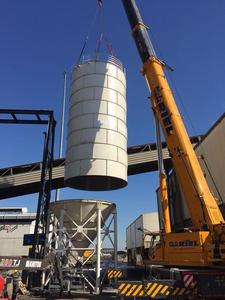 Silo de Cemento de Acero de 2000 Toneladas (Tipo Atornillado Constmach) para Proyectos a Gran Escala, Solución de Almacenamiento Eficiente - Product Image 6